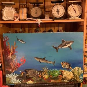 Original artwork - acrylic paint on canvas